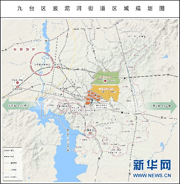 波泥河苗木特色小鎮 長春九臺一花一樹