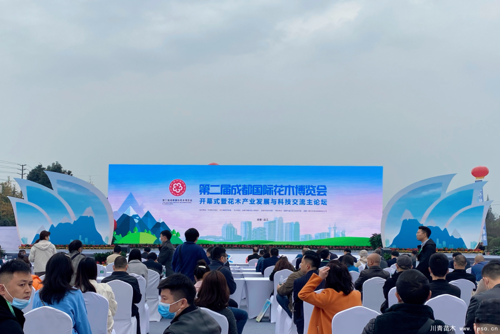 第二屆成都國(guó)際花木博覽會(huì)在溫江區(qū)鎮(zhèn)子鄉(xiāng)盛大啟幕