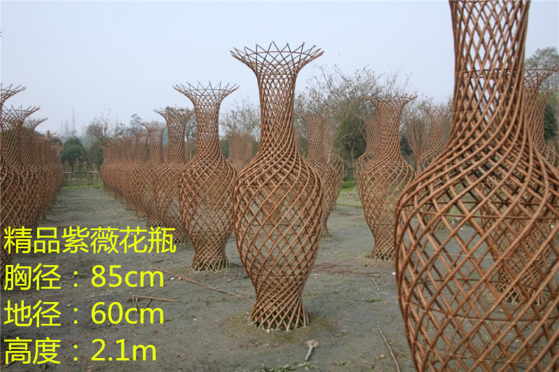 紫薇花瓶骨架尺寸圖紙